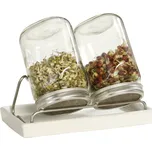 Eschenfelder Sada II 1000 ml sklenice na klíčení Barva: Bílá