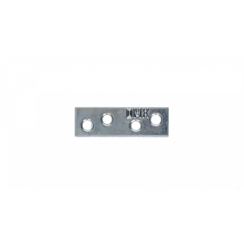 Tesařské kování domax plochá spojka 48x14mm, 1,5mm pozink, počet děr o průměru 4,5mm-4ks