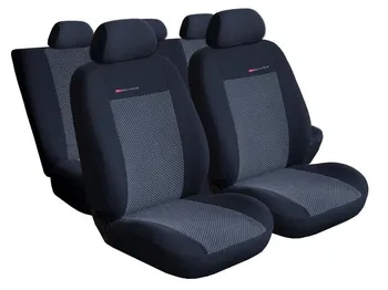 Potah sedadla AutoMega Peugeot 301 2012-2016 šedé/černé