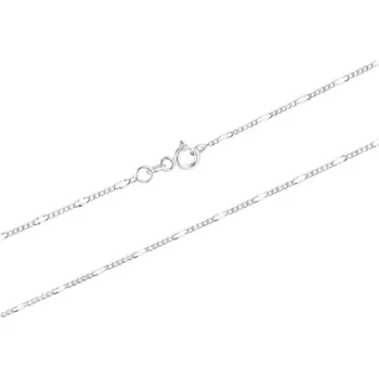 Řetízek GEMMAX Řetízek z bílého zlata Kávové zrno 5+1 – šířka 1,9 mm, délka 45 cm – zlatý šperk ryzosti 585/1000 v Dárkovém balení s Certifikátem GUCWN-45-36231