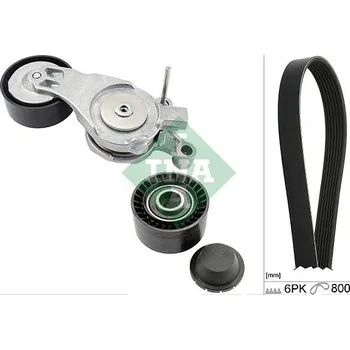 Sada žebrovaných klínových řemenů INA 529 0213 10