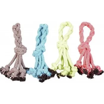 Hračka pro psa Hračka lano Chobotnice uzel s poutkem DUVO+ 30,5 cm