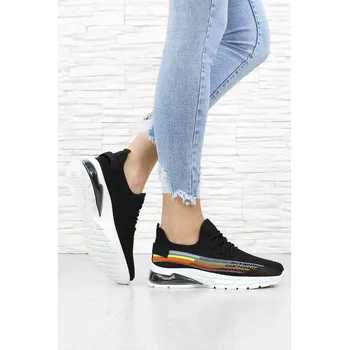 Dámské tenisky Plop Černé ponožkové tenisky 6804-1B Velikost: 36