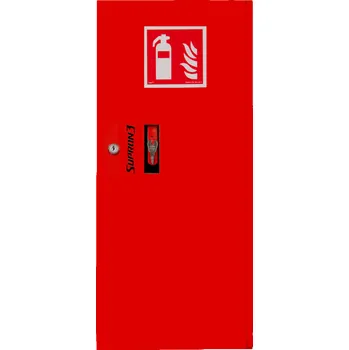 Hasicí přístroj SUPRON 3 SKŘÍŇKA NA HASICÍ PŘÍSTROJ - 2 kg Barva: červená