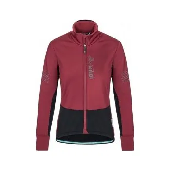 Dámská bunda Kilpi VELOVER-W tmavě červená 34; Červená bunda + DÁREK DLE VÝBĚRU!