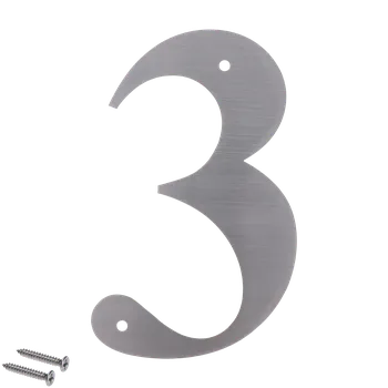 Zábradlí KOVIAN, s.r.o. Číslo domové 3, (156x1.5mm), s dierami, brúsená nerez K320 / AISI 304