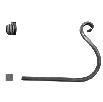 Květináč KOVIAN, s.r.o. Prvek na květináč 12 x 12 mm, 200 x 250 mm, hladký