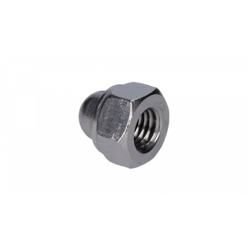 Matice KOVIAN, s.r.o. Nerezová matice uzavřená (M12) s nekovovou vložkou DIN986 / AISI304