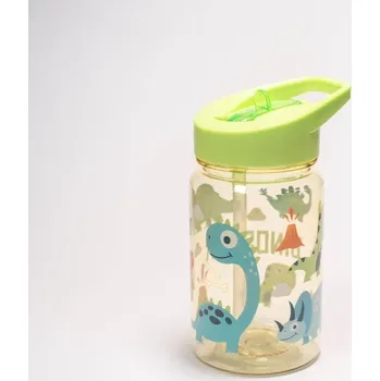 Láhev Water Revolution Dětská Tritanová láhev na pití Dino Tritan, 450 ml
