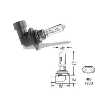 Autodoplněk Zarovka, dalkovy svetlomet OSRAM 9005