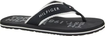 Pánské žabky TOMMY HILFIGER Pánské černé žabky FM0FM04469-BDS-357 Velikost 42