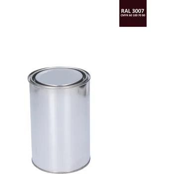 Tmel KANSAI HELIOS farba antikorózna polomatná na zinok 1 kg čierno-červená