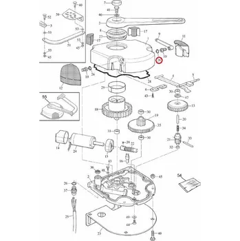 NICE GOR-E1.5501 gumený okrúžok pre MOBY