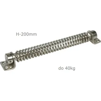 příslušenství k bráně COMBI ARIALDO dverový pružinový zatvárač H - 200mm, max. hmotnosť dverí 40kg