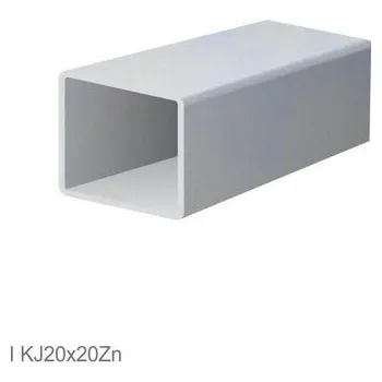 Příslušenství pro plot KOVIAN, s.r.o. Uzavretý profil 20x20x1,2mm, zinkovaný DX51D+Z100, hladký L=6000mm, cena za kus