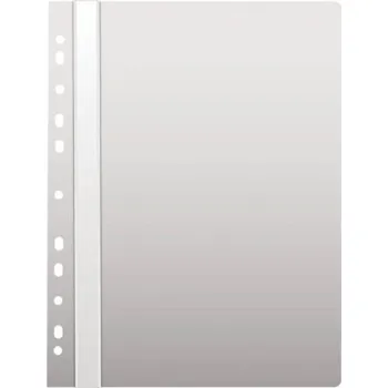 Desky s rychlovazačem a multiperforací, bílé