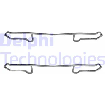 Brzdový kotouč Sada prislusenstvi, oblozeni kotoucove brzdy DELPHI LX0108