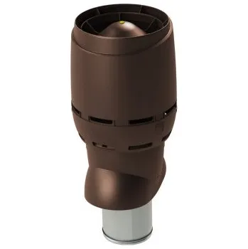 Větrací mřížka Vilpe Vilpe FLOW 200P/IS/500 Odvětrávací potrubí hnědá