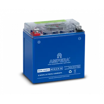 Motobaterie Motobaterie AMPERA GEL 12V 14Ah 170A, YTX14-BS