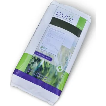Hnojivo 100% organické trávnikové hnojivo PURE BIO 2, NPK 7-7-10, 25kg