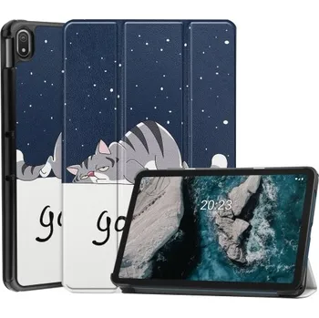 Pouzdro na tablet VSECHNONAMOBIL 37552 ART Zaklápěcí obal pro Nokia T20 CAT