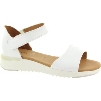 Dámské sandále CAPRICE Dámské bílé kožené sandály 9-28706-20-102-255 Velikost 40