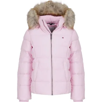 Tommy Hilfiger Péřová bunda ESSENTIAL | Barva:růžová | Velikost:140