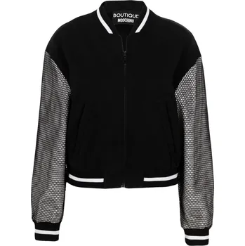 Dámský bomber Boutique Moschino BUNDA | Barva:černý | Velikost:34