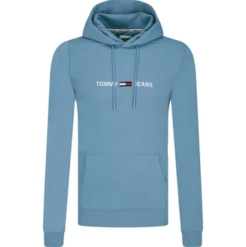 Pánská mikina Tommy Jeans Mikina | Barva:světlo modrá | Velikost:M