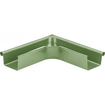 okap Roh pozinkovaný hranatý trávově zelený 250 mm vnější