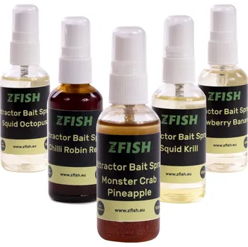 Návnadové aroma ZFISH Posilovač Attractor Bait Spray PŘÍCHUŤ: Squid Octopus