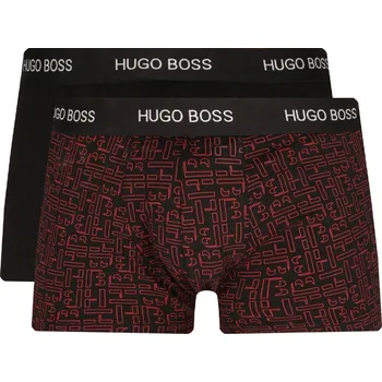 Pánské spodní prádlo boss Boxerky 2-pack Trunk 2P Gift | Barva:černý | Velikost:M