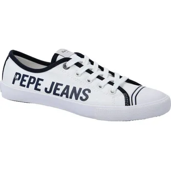 Dámské pantofle Pepe Jeans London Tenisky | Barva:bílý | Velikost:36