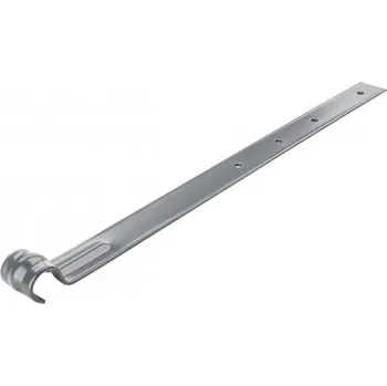 okap Držák žlabu pozinkovaný prachově šedý pro žlab 28 mm