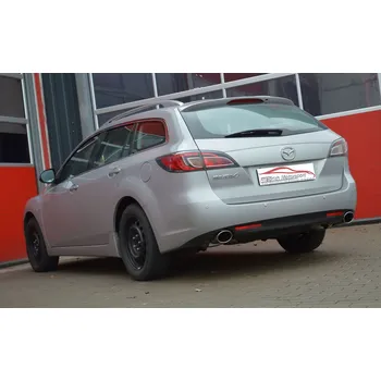 Gruppe A Výfukový systém- Duplex Mazda 6 (GH) Sport-Kombi - s certifikátem ECE (992218-X)