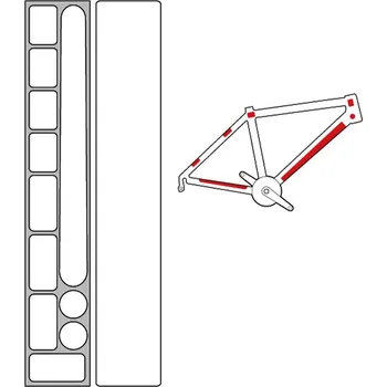 Řetěz na kolo Zéfal Skin Armor M (Ochrana rámu kola Zéfal Skin Armor M)
