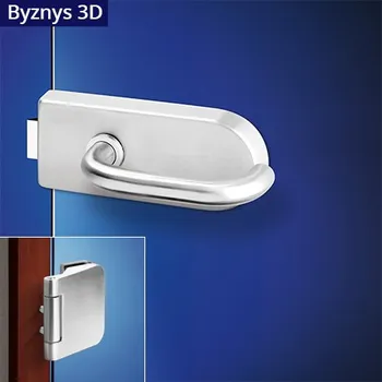 Dveřní kování ACT SERVIS ACT - Una Byznys OV 3D Provedení: BEZ OTVORU, Povrch: IN - nerez