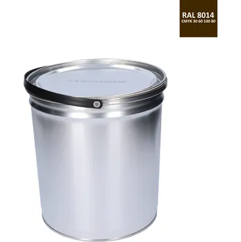 barva a nátěr na dřevo Kansai Helios Barva antikorozní polomatná na zinek 5 kg sépiově-hnědá