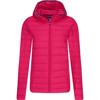 Tommy Hilfiger Péřová bunda ESSENTIAL | Barva:fuchsiový | Velikost:XL