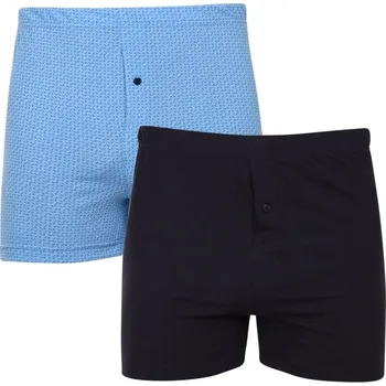 Trenýrky 2 Pack Pánské bavlněné trenýrky Molvy MP 1067 M