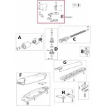 NICE PRWNG01 dvířka odblokování - komplet pro WINGO