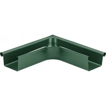 okap Roh pozinkovaný hranatý mechově zelený 250 mm vnější