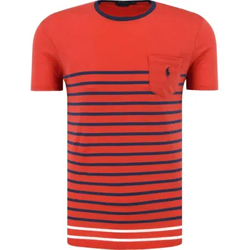 Pánské tričko POLO RALPH LAUREN Tričko | Barva:oranžový | Velikost:L