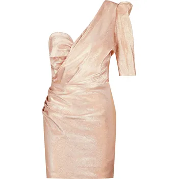 Dámské šaty Elisabetta Franchi Šaty | Barva:růžové zlato | Velikost:34