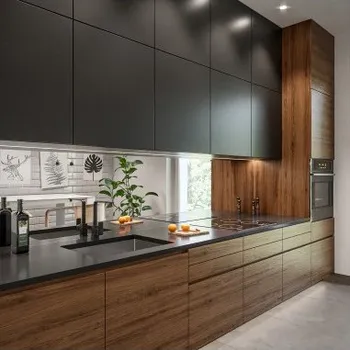 Zrcadlo Zrcadlové panely do kuchyně - stříbrný panel - stříbrný panel na míru