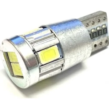 Autožárovka LED žárovka 12V 5W W2,1x9,5d 6xSMD Autolamp