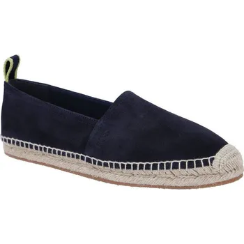 Pánské pantofle boss kůžoné espadrilky madeira | Barva:tmavě modrá | Velikost:45