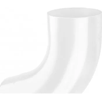 okap Koleno pozinkované šedo bílé 80/72st. lisované