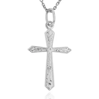 Přívěsek Zlatnictví U Kostela Zlatý přívěsek křížek 528B 701168904