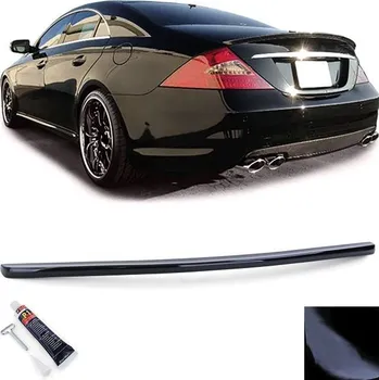 Tuning Zadní lip spoiler sport černý lesklá pro . Mercedes CLS C219 04-10
